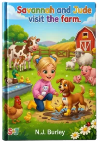 Savannah and Jude Visit the Farm (Paperback)